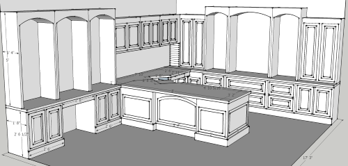 sketchup model of office